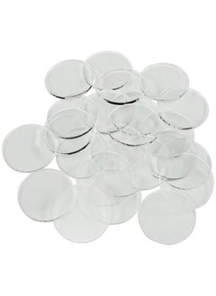 LITKO LITKO Clear Miniature Bases, Circular 1 Inch, 1.5mm Clear (25)  - Image 1