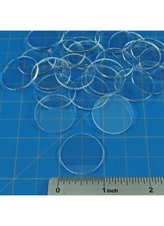 LITKO LITKO Clear Miniature Bases, Circular 1 Inch, 1.5mm Clear (25)  - Image 2