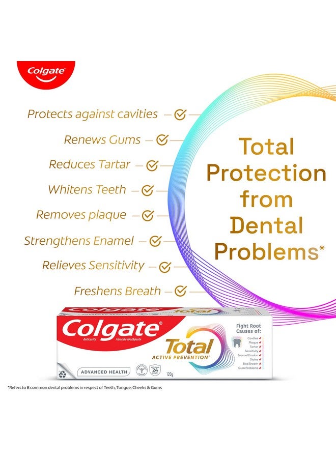 COLGATE TOTAL CARE TOOOTHPASTE 200GM - Image 3