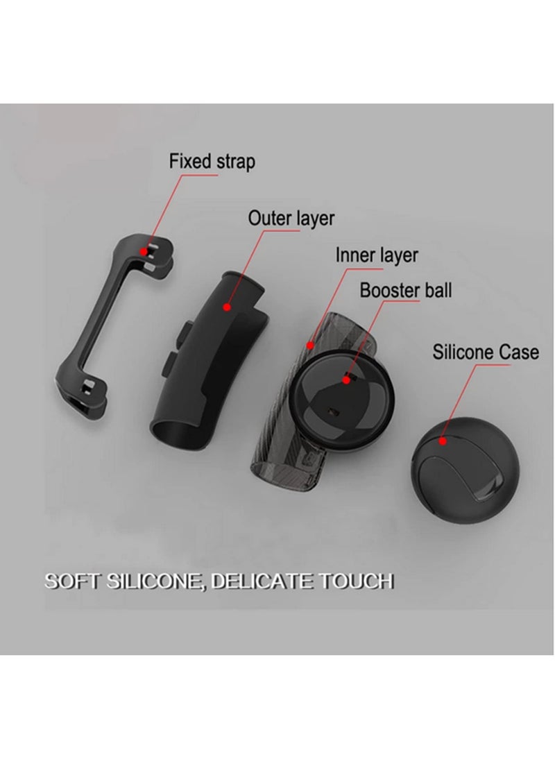 1PCS Car Steering Wheel Spinner Knob Power Handle Ball Hand Control Ball Car Grip Knob Turning Helper Cars Auxiliary Booster Ball - Image 3