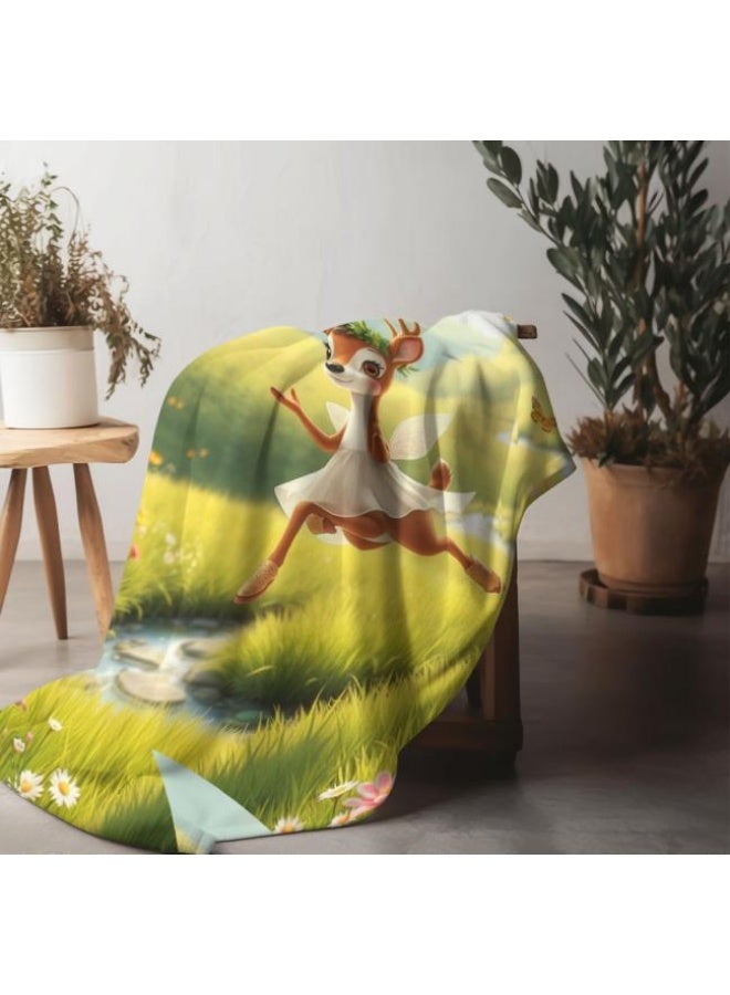 general Children's or student cartoon flannel thin blanket (warm and comfortable, suitable for sleep, games) 100cm*150cm - 183 - Image 4