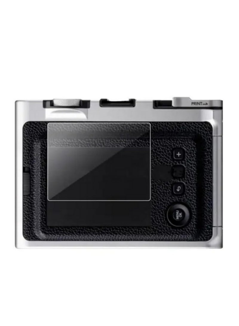2PCS 2.5D Anti Scratch UHD Screen Protector Tempered Glass for Fujifilm Instax Mini EVO Instant Camera High Definition Protective Film Shockproof Bubble Free Clear HD Viewing Experience and Reliable - Image 1