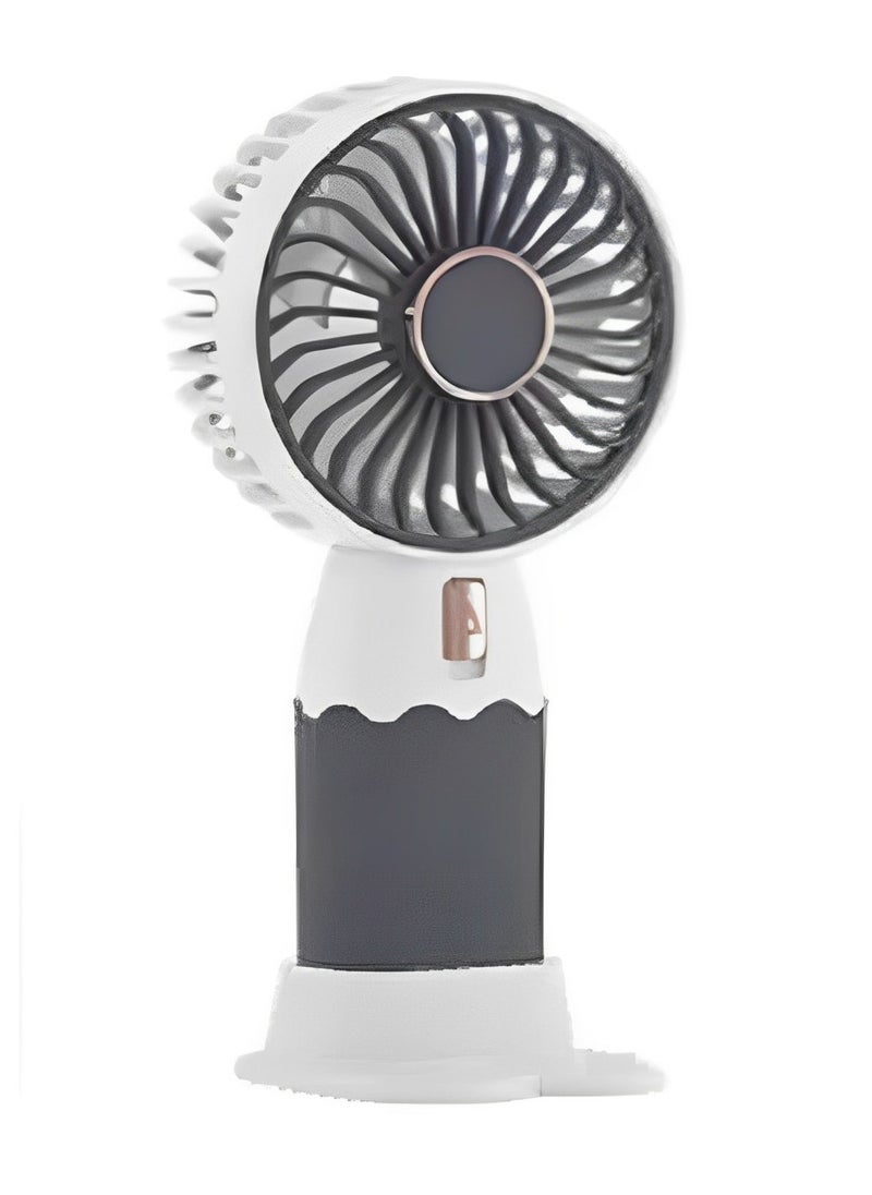 Generic - Portable Mini Fan USB Rechargeable Cute 250MAH Small Electric Fan For School , ZB088A - Image 1