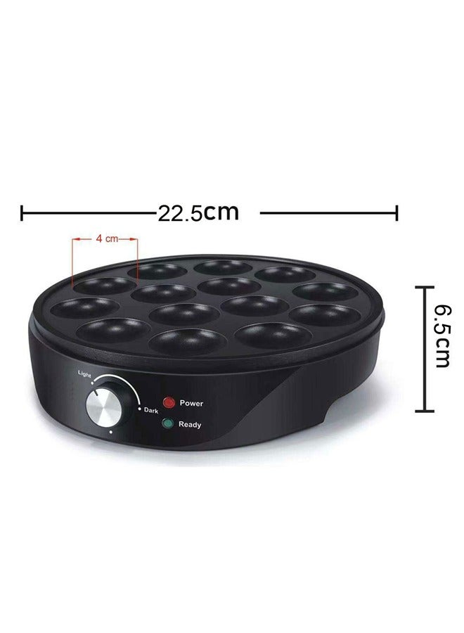 110V Octopus Roast Machine Household 18-hole Fish Ball Shrimp Ball Electromechanical Cake Pan Egg Waffle Machine British Specification - Image 3