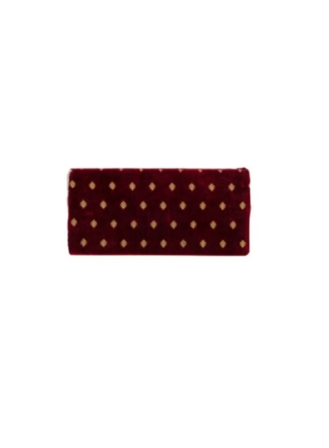 Travel cushion, travel pillow, luxurious velvet floor cushion – elegant heritage design, 22*22*48 cmTravel cushion, travel pillow, luxurious velvet floor cushion – elegant heritage design, 22*22*48 cm - Image 3