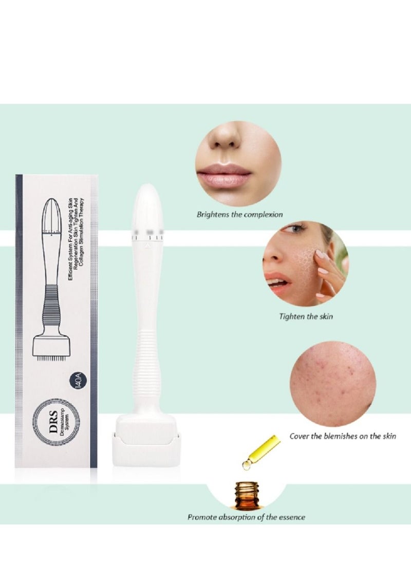 Dr.pen - Derma Stamp DRS 140A إبر قابلة للتعديل 0.5-3 مم ميكرونيدل ديرما رولر - Image 1
