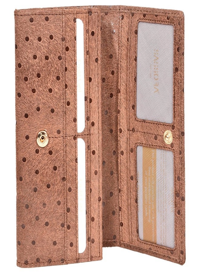 Sassora Genuine Leather Brown Women Purse - A101_Lara - Image 2