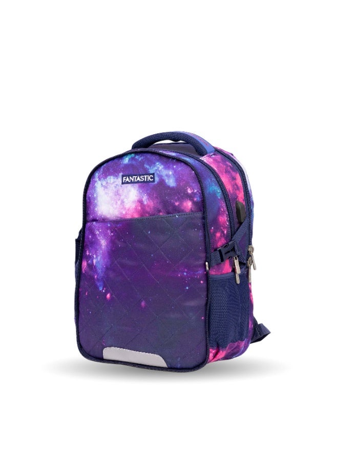 Fantastic Fantastic Galaxy Backpack, 2-Pack, Purple and Blue Galaxy Design, ODS2 18  - Image 1