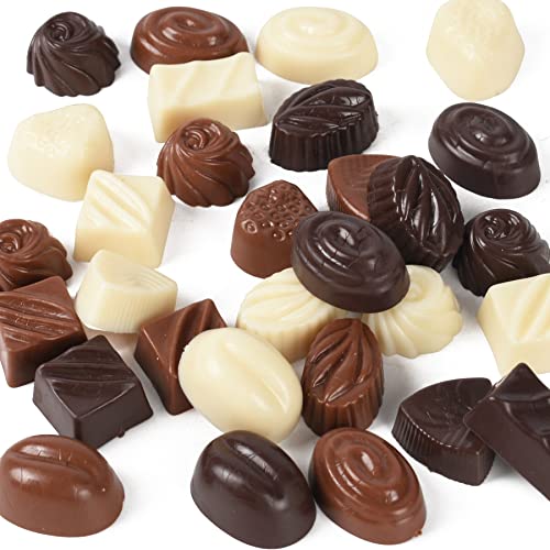 VIOCIWUO Fake Chocolates 30Pcs Simulation Chocolate Model Artificial Food Dessert for Home Kitchen Dessert Shop Decoration Dessert Model Window Display Props - Image 1