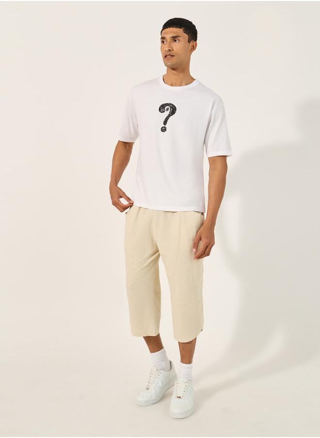 Styli Styli Cotton Linen Woven Pant with Drawstring  - Image 2