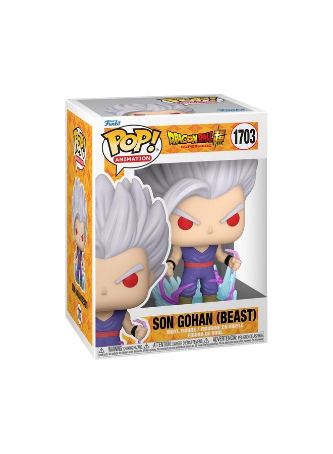 Funko Pop! Animation: Dragon Ball Super: Super Hero - Son Gohan (Beast) with Chase, (Style May Vary) - Image 1