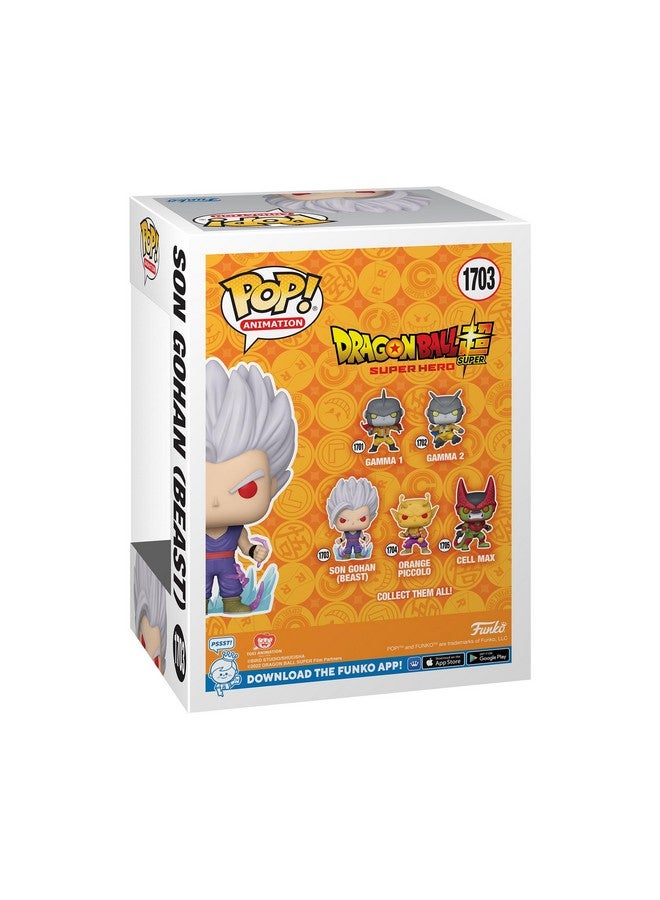 Funko Pop! Animation: Dragon Ball Super: Super Hero - Son Gohan (Beast) with Chase, (Style May Vary) - Image 3