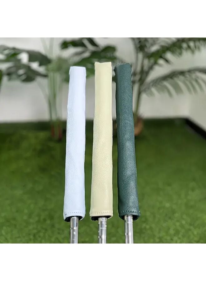 Light Green Golf Alignment Stick Cover Durable Swing Training Aid For Precision - Image 2