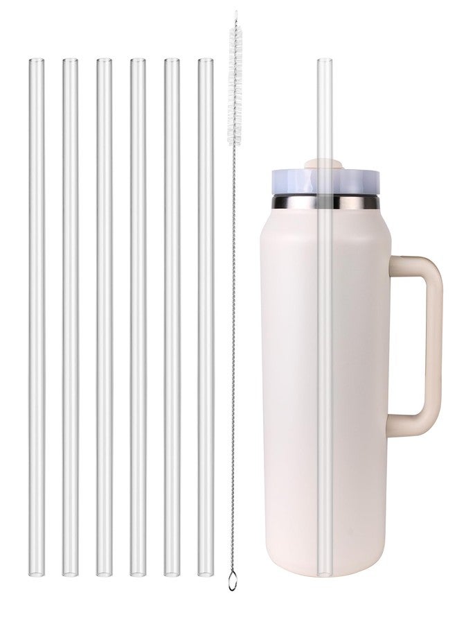 KEUYE 64oz Straw Compatible With Stanley, Extra Long Quencher, Cleaning Brush And Iceflow Flip Straw Tumbler 64 oz - Image 1