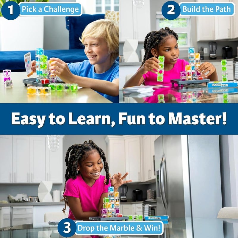 ثينك فان (Gravity Maze) - لعبة منطق ولعبة ماربل ران من ThinkFun للأعمار 8 سنوات فما فوق، فائزة بجائزة لعبة العام - Image 2
