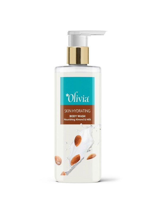 Olivia Body Wash Skin Hyderating Shower Gel With Nourishing Almondmilk 250Ml Free From Paraben Silicone Harmful Chemicals - Image 1