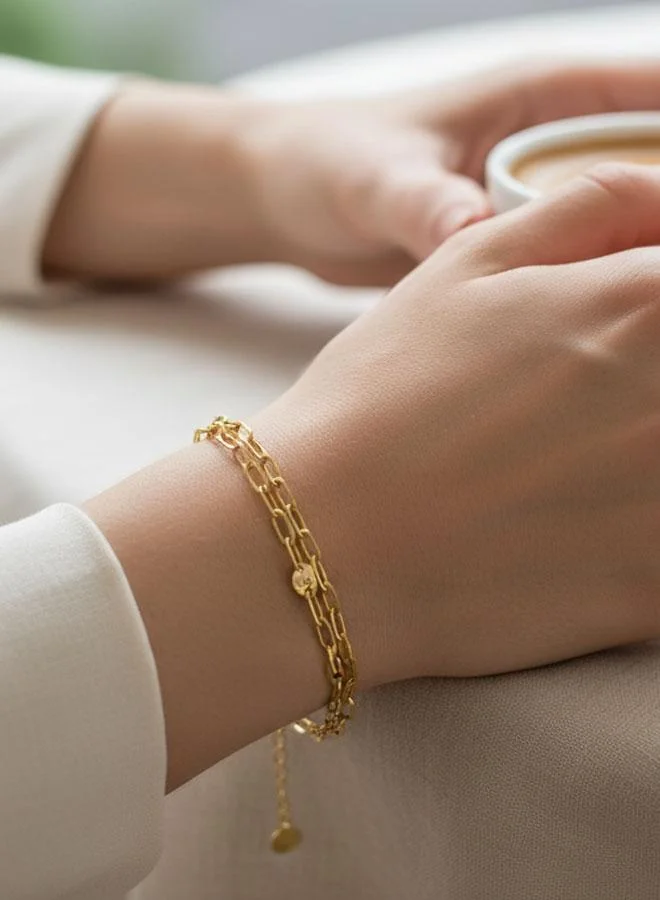 Liu Jo  Liu Jo Ivy Gold Bracelet - LJ2366 for Women | Best Price UAE