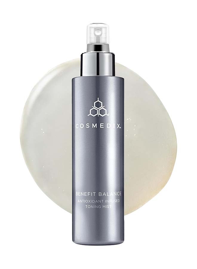 CosMedix Detox PM Activated Charcoal Overnight Purifying Face Mask | For Deep Cleansed Pore Refined And Detoxified Skin 74g & Peptide Rich Defense Daily Moisturiser Broad Spectrum SPF 50 Sunscreen | Anti-Ageing UV Protection | For All Skin Types 50ml & Purity Detox Multi-Layer Exfoliating Face Scrub Papaya Enzymes And Willow Bark | For Deep Skin Detox And Pore Cleansing 90g & Benefit Balance Antioxidant Infused Toning Mist Pore Refining And Skin Balancing Prep Mist | For Glowing Complexion 150ml Bundle - Image 5