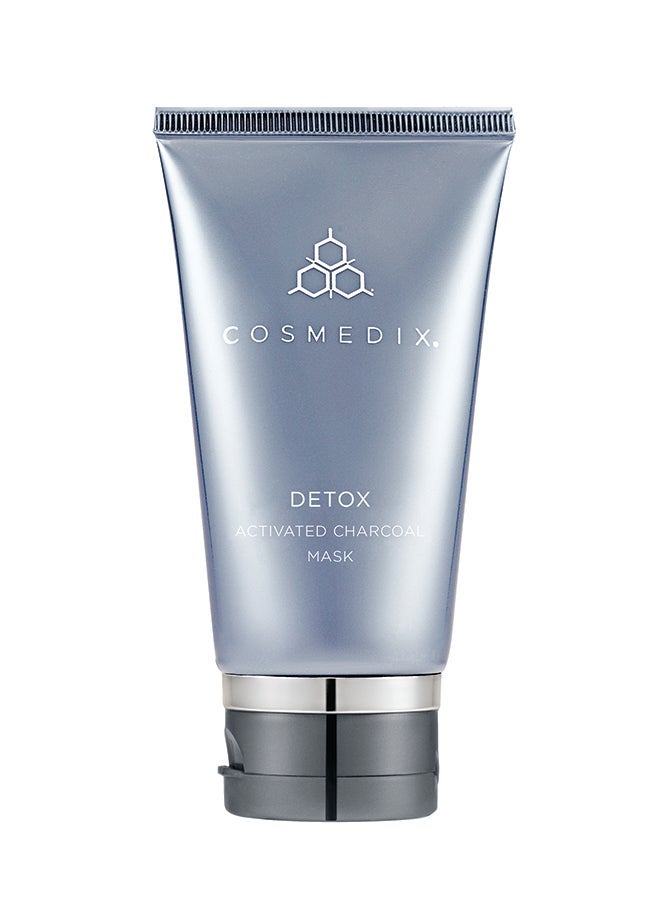 CosMedix Detox PM Activated Charcoal Overnight Purifying Face Mask | For Deep Cleansed Pore Refined And Detoxified Skin 74g & Peptide Rich Defense Daily Moisturiser Broad Spectrum SPF 50 Sunscreen | Anti-Ageing UV Protection | For All Skin Types 50ml & Purity Detox Multi-Layer Exfoliating Face Scrub Papaya Enzymes And Willow Bark | For Deep Skin Detox And Pore Cleansing 90g & Benefit Balance Antioxidant Infused Toning Mist Pore Refining And Skin Balancing Prep Mist | For Glowing Complexion 150ml Bundle - Image 2