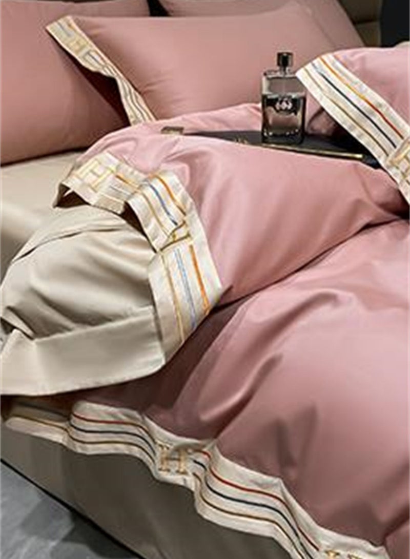 4pcs bedding set 2 pillowcases 1 quilt cover 1 bed sheet four-piece set with creative and fashionable styling - Image 3