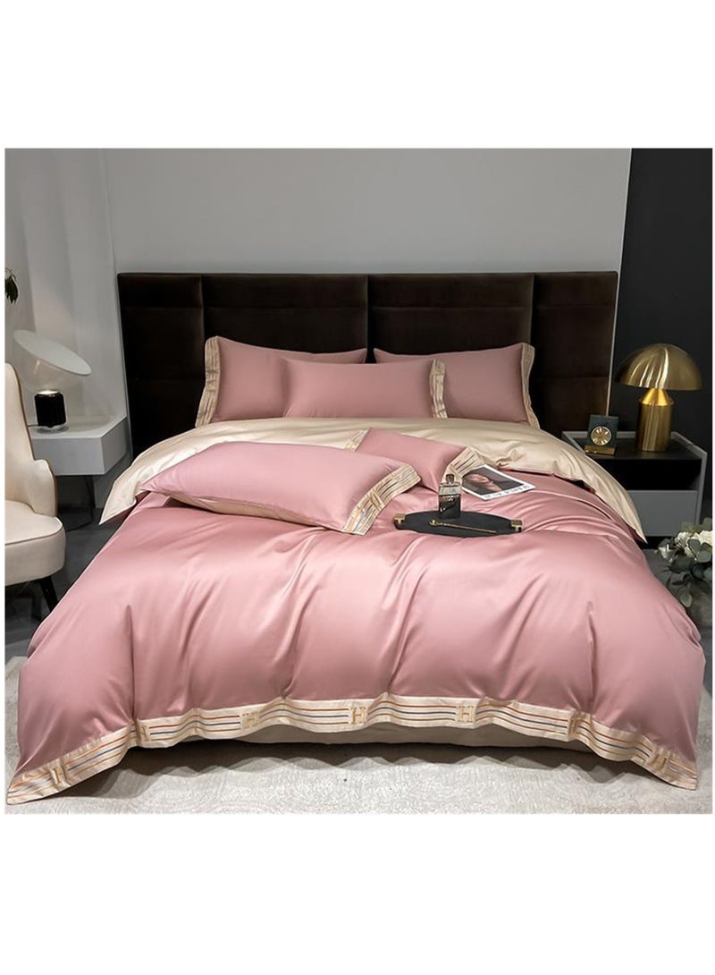 4pcs bedding set 2 pillowcases 1 quilt cover 1 bed sheet four-piece set with creative and fashionable styling - Image 2