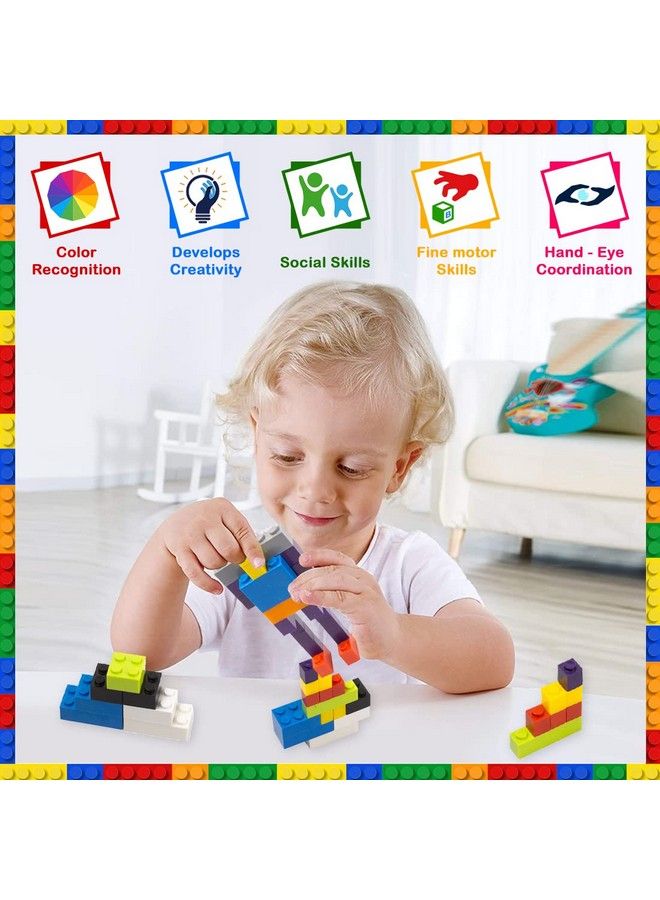 Wembley Building Blocks For Kids Toys For 6 To 10 Years Old Brick Game For Kids Creative Smart Activity Fun Educational Puzzle And Learning Children'S Toysbis Approved (Multicolor Bricks100Pcs) - Image 4