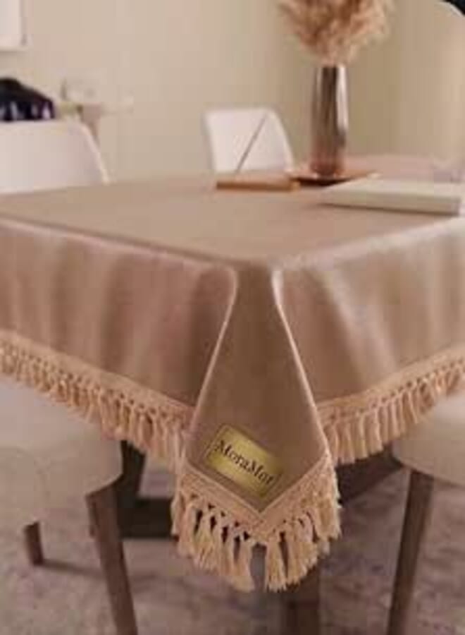 Generic Genuine Leather Tablecloth Waterproof - Elegant and Practical