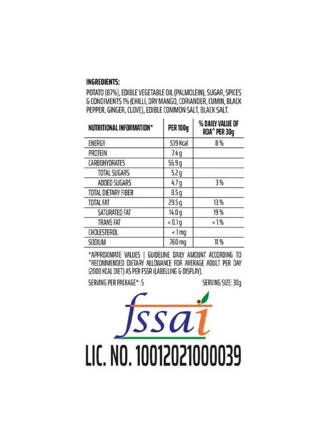 BALAJI Wafers Masala Masti 150g  - Image 2