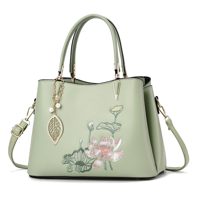Middle-Aged Mother Bag, High-End, Versatile, One-Shoulder Crossbody Bag Manufacturer, Large-Capacity Handbag, Trendy And Fashionable Women'S Bag - Image 2