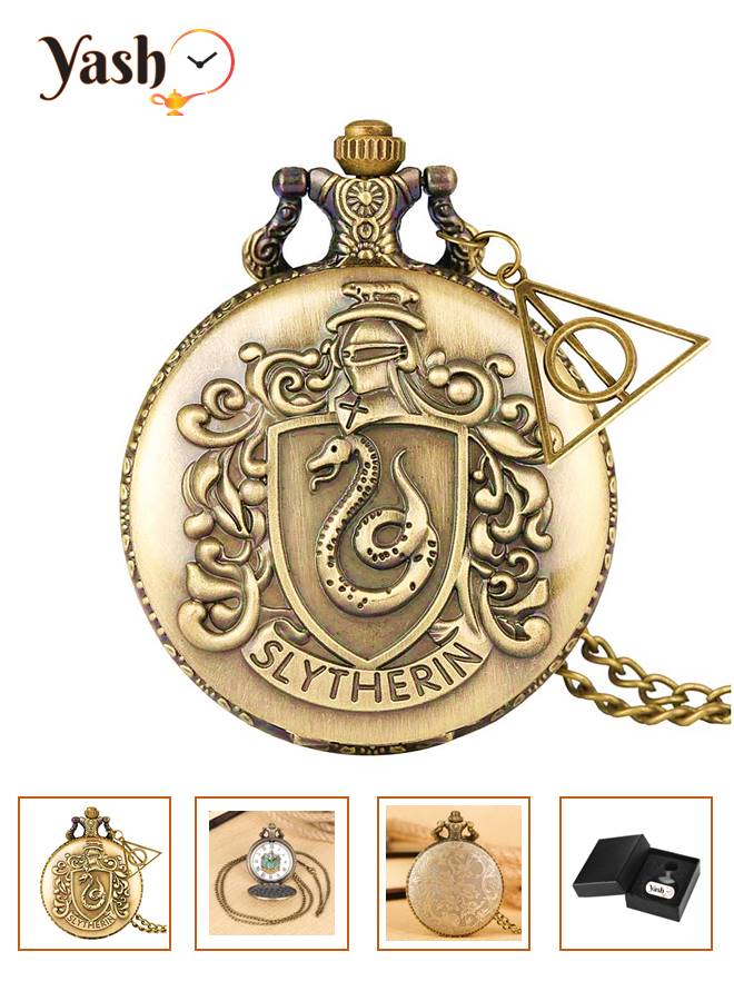 YASH Yash Slytherin Quartz Pocket Watch  - Image 1