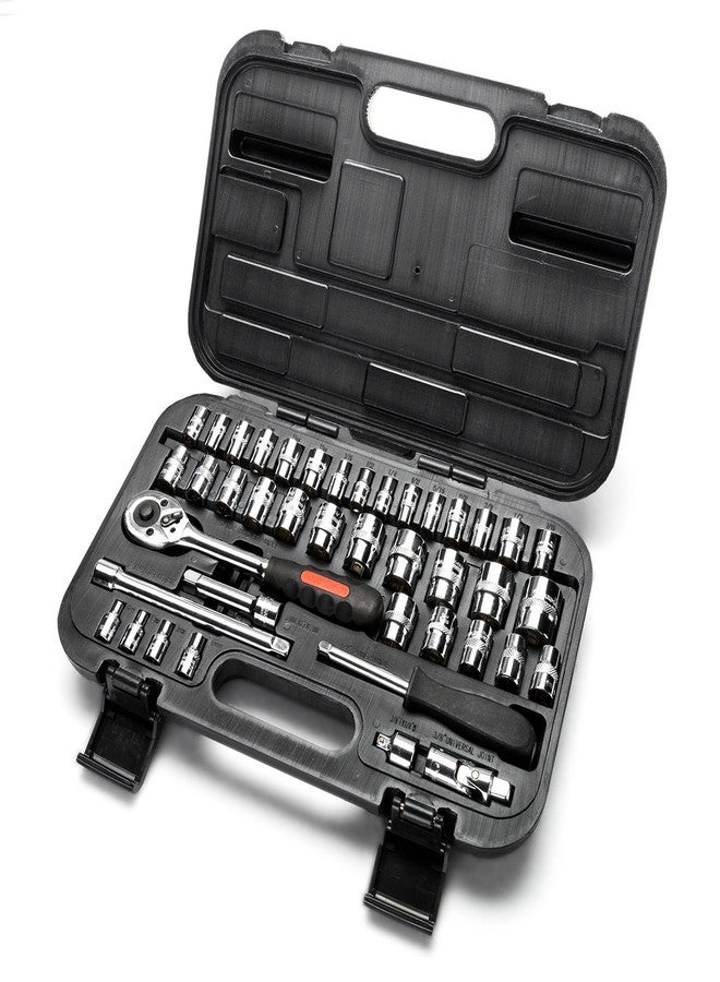 Maxpower 3/8" Drive Polycarbonate and Steel Wrench Set, 15mm Metric Sockets and 13mm SAE Sockets - Image 1