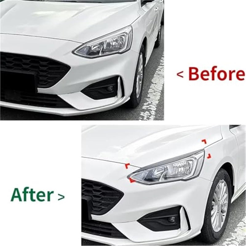 Vuzmode Headlight Eyebrow Trim for Focus MK4 - Image 3