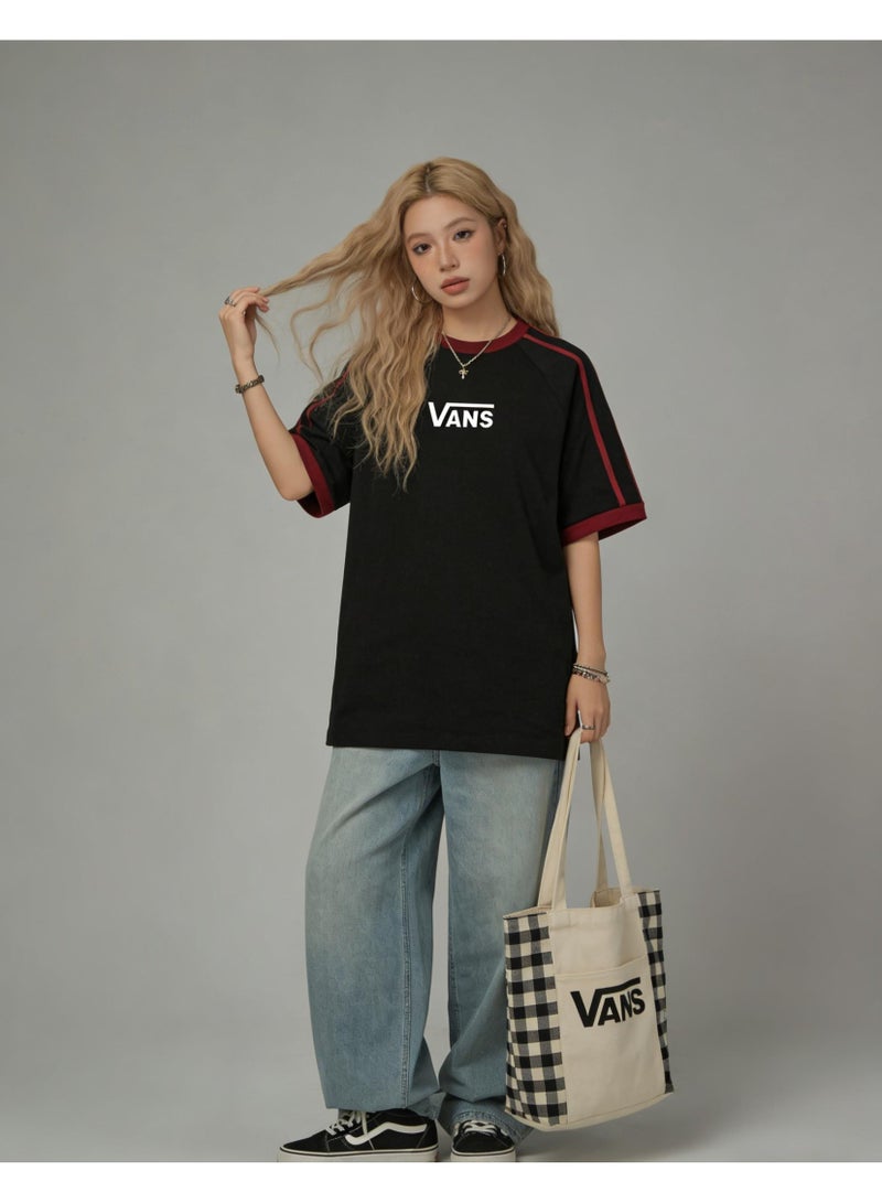 فانز Vans الرجال والنساء القمصان القصيرة الأكمام شعار الصيف الكلاسيكي - Image 5