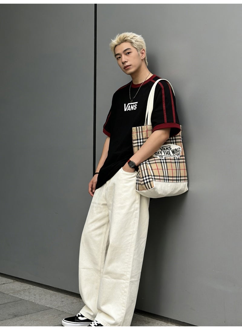 فانز Vans الرجال والنساء القمصان القصيرة الأكمام شعار الصيف الكلاسيكي - Image 3