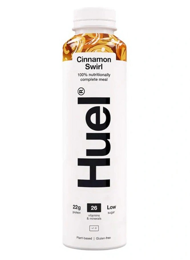 HUEL COMPLETE MEAL PROTEIN MILKSHAKE CINNAMON SWIRL FLAVOR 500ML