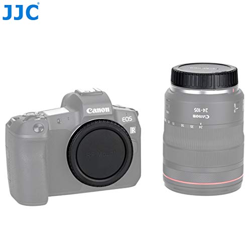 Fotasy (2 Pack) JJC EOS RF Mount Body Cap, RF Mount Rear Lens Cover Cap, Camera Sensor Protective Body Cap, Compatible with Canon EOS R Mirrorless Camera EOS R RP Ra R3 R5 R6 R7 R10 - Image 4