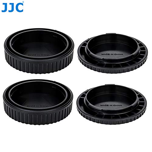 Fotasy (2 Pack) JJC EOS RF Mount Body Cap, RF Mount Rear Lens Cover Cap, Camera Sensor Protective Body Cap, Compatible with Canon EOS R Mirrorless Camera EOS R RP Ra R3 R5 R6 R7 R10 - Image 2