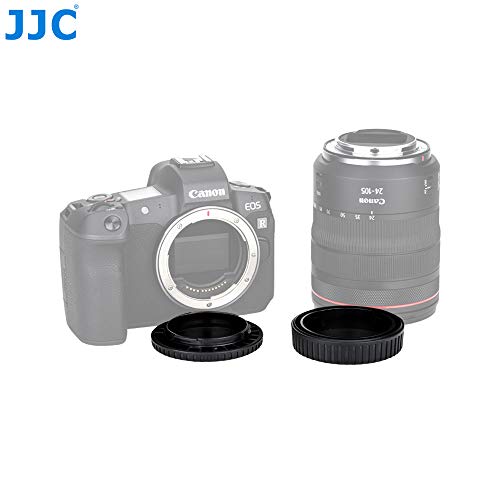 Fotasy (2 Pack) JJC EOS RF Mount Body Cap, RF Mount Rear Lens Cover Cap, Camera Sensor Protective Body Cap, Compatible with Canon EOS R Mirrorless Camera EOS R RP Ra R3 R5 R6 R7 R10 - Image 3