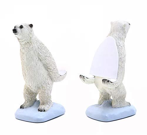 Newfancy Cute Polar Bear Animals Cell Phone Stand for Desk Smartphone Mobile Phone Holder Holder Desk Decorations - Image 5