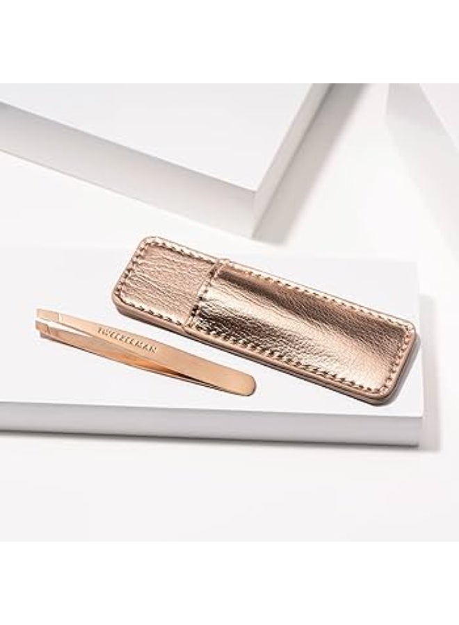 Tweezerman Slant Tweezers Rose Gold 1unit - Image 3