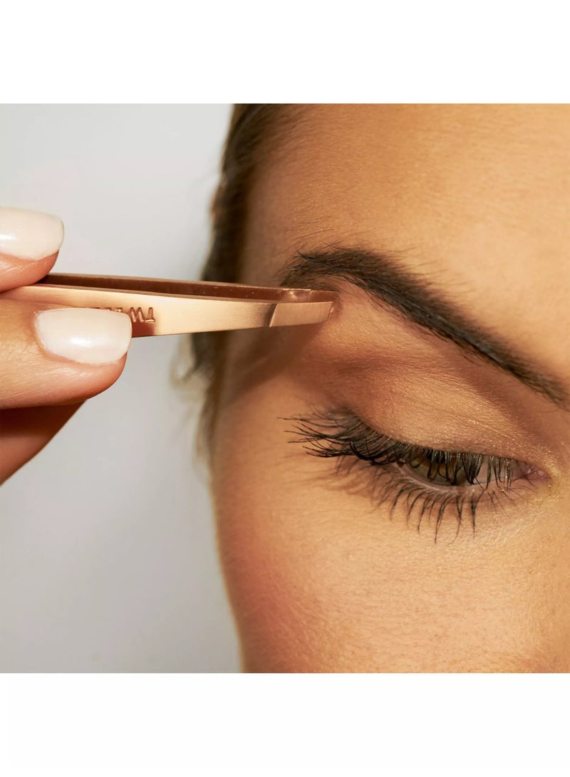Tweezerman Slant Tweezers Rose Gold 1unit - Image 2