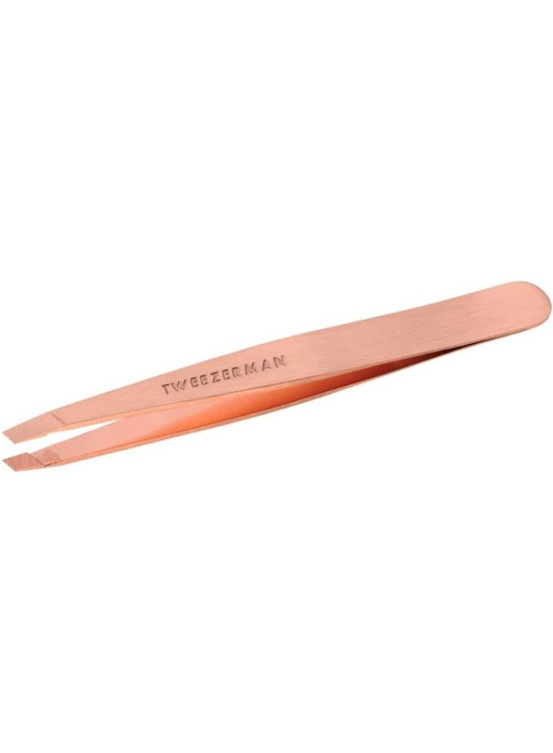 Tweezerman Slant Tweezers Rose Gold 1unit - Image 1