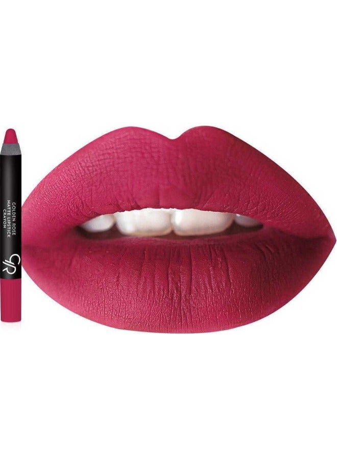 Golden Rose Golden Rose Matte Lipstick Crayon - NO.16 - Image 2