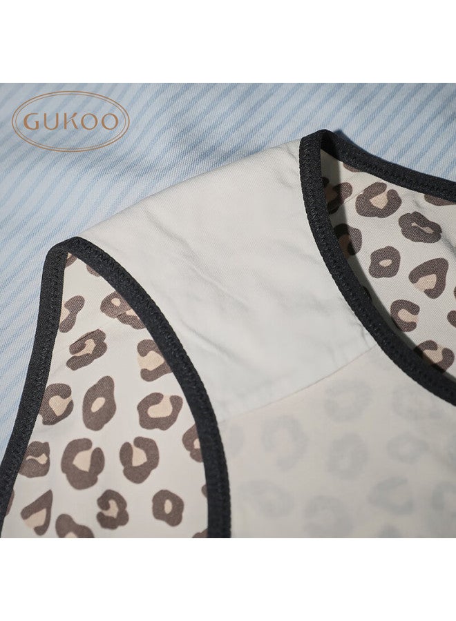 Gukoo Women's Spring Summer Disney Marie Cat Leopard Print Modal Cotton Crotch Underwear 3-pack M - Image 4
