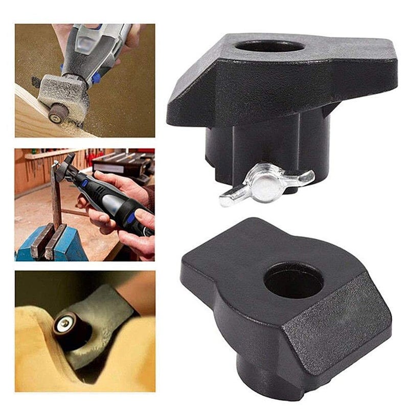 DIY Crafts CTDIYHI33542 Sanding Grinding Guide Attachment Rotary Tool Accessories for Dremel Hilda Mini Drill for Woodworking DIY Hand - Image 3