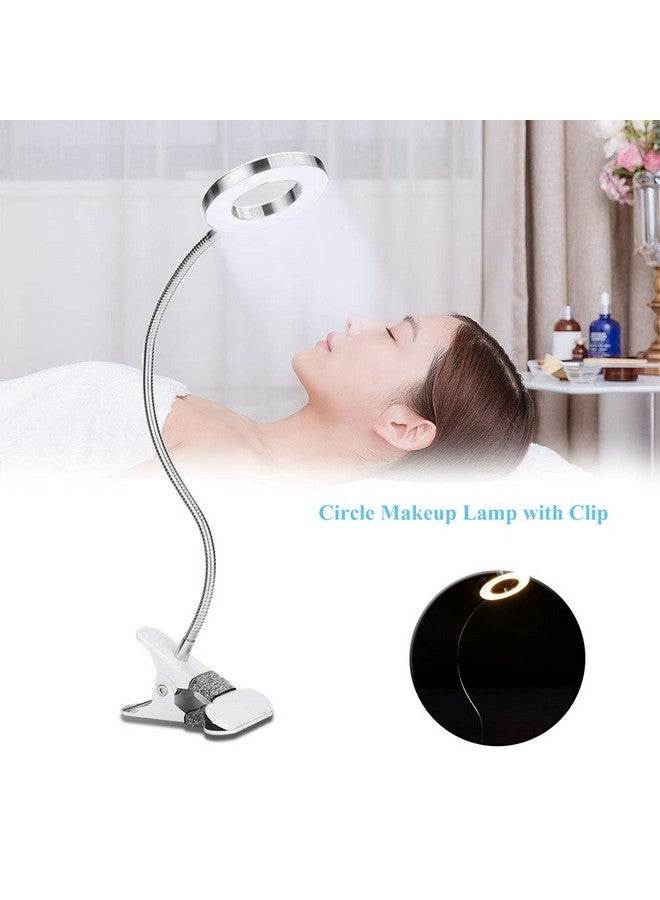 Sonew Makeup Lamp Usb Circle Microblading Lamp Portable Led Clip Desk Light For Permanent Makeup Manicure Lash Extension - Image 5