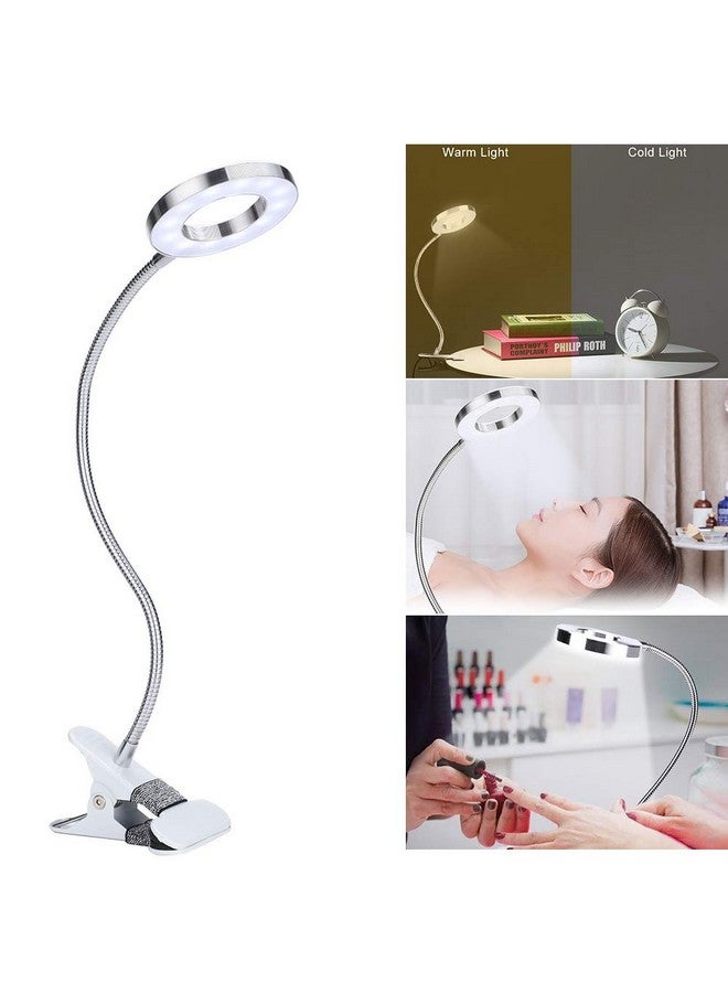 Sonew Makeup Lamp Usb Circle Microblading Lamp Portable Led Clip Desk Light For Permanent Makeup Manicure Lash Extension - Image 2