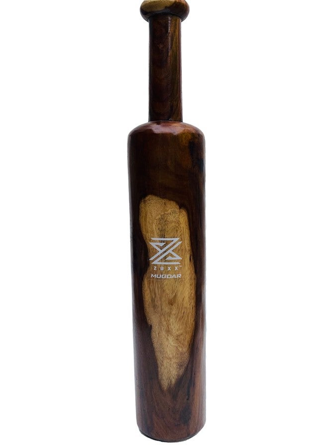 zaxx Wooden Indian Mugdar, Clubs, Meel, Clubbell, Karla Kattai, Mugdar, (Quality Wood with Polish) 8kg - Image 1