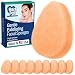 HartFelt 10 Pack Gentle Exfoliating Facial Sponge for Face Daily Cleansing Scrubber Buf Dirt Away with Puf styled Reusable Face Pads for Removing Makeup Dirt and Dead Skin - Image 2