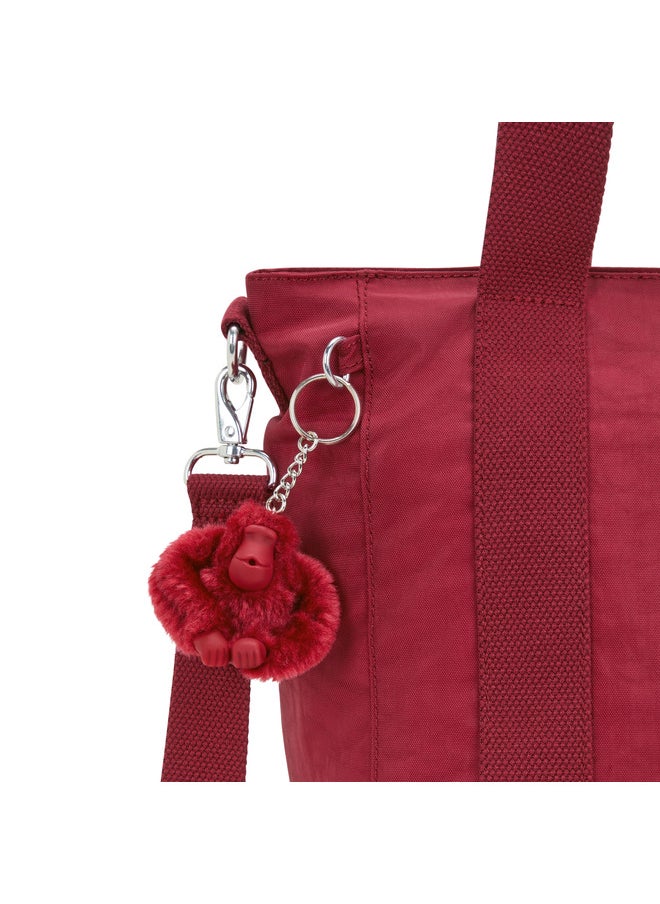 kipling Asseni S Funky Red Small Tote  - Image 5